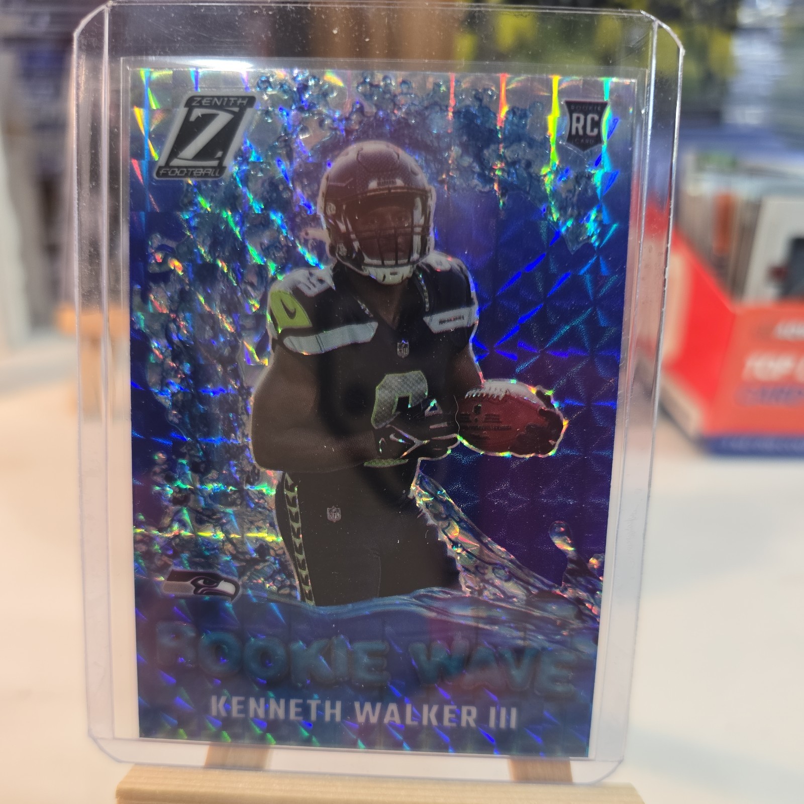 2022 Panini Zenith - Rookie Wave Kenneth Walker III #RW-KW Blue (RC)