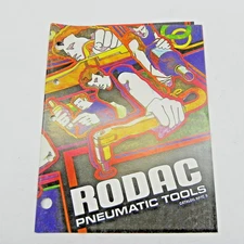 1960S RODAC PNEUMATIC TOOLS PARTS CATALOG WOODWORKING PLANERS DRILLS AIR