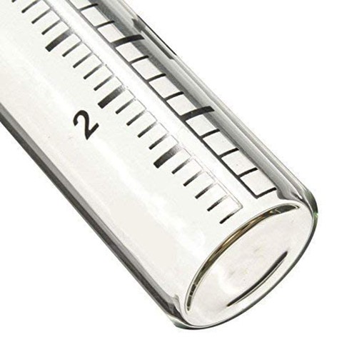 5Inch Glass Rain Gauge Accurate Measurement Durable Replacement Tube Premium - Afbeelding 3 van 5