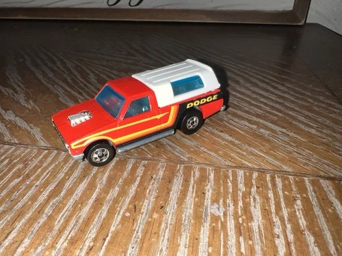 Vintage 1979 Hot Wheels Dodge HiRaker Red Pickup Truck Hong Kong Mattel