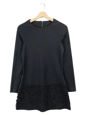 Ted Baker Robe Soirée Femme Noire Festif Volants (EU 36, INT S) - Photo 1/4