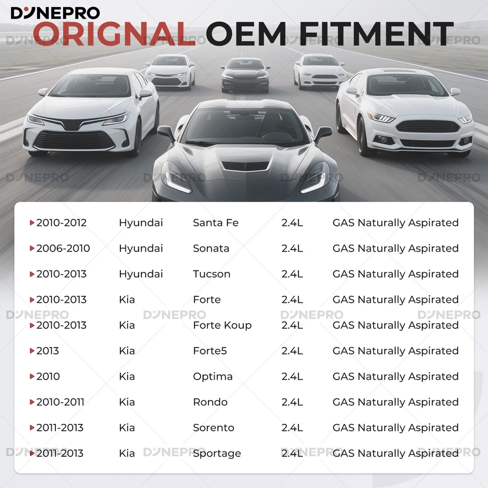 Juego de pernos de junta de culata de motor para Kia Sportage 2011 2012 2013 2,4 L Kia Forte G4KE Foto 2 de 4