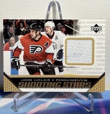 2005-06 Upper Deck SERIES 1 Hockey JOHN LECLAIR #S-JL SHOOTING STARS JERSEY