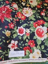 Wilmington Fabric, Crimson And Holly, Christmas, 10 Yard