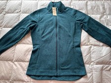 NWT Duluth Trading Company Womens Frost Lake Fleece Jacket Green Small NEW