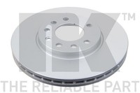 2X Bremsscheibe NK 313630 FüR Opel Chevrolet Zafira Astra Caravan A04 T98 GTC CC