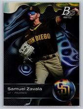 2023 Bowman Platinum Top Prospects #TOP-14 Samuel Zavala - San Diego Padres