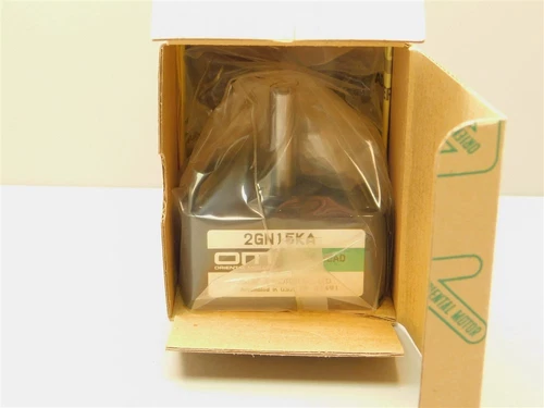 Oriental Motor 2GN15KA 15:1 Gear Ratio Parallel Shaft Gearhead 5/16" Shaft NEW