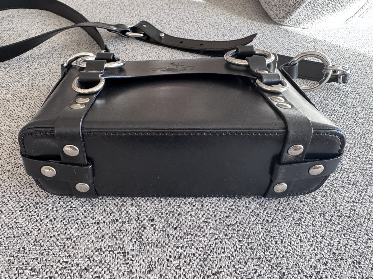 Vivienne Westwood Nana Betty Kim Black Satchel Bag | eBay