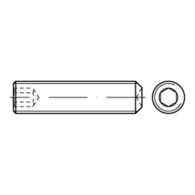 Reyher  Gewindestifte DIN 916 A 4 M 16 x 35 A 4 (10 Stück)