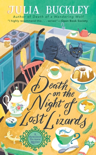 Death on the Night of Lost Lizards by Julia Buckley (Paperback Book)