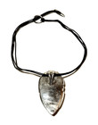 Rare Estate Sterling Silver Abstract Pendant Necklace Signed — photo 6