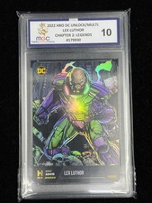 Lex Luthor Legends 2022 DC Hybrid Trading Card MGC 10 Graded