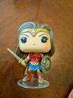 FUNKO POP! WONDER WOMAN (JUSTICE LEAGUE) - 2017 DC SUPER HEROES #206 LOOSE
