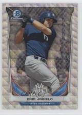 2014 Bowman Draft Top Prospects Chrome Silver Wave Refractor /25 Eric Jagielo
