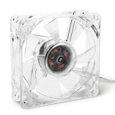 80Mm 5V USB Transparent CPU Cooling Fan for PC Computer, 8Cm X 8Cm X 2.5Cm