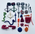Vintage Masters of the Universe MOTU He-Man Weapons Accessories Guns Shield Lot