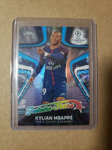 Kylian Mbappe [Future Stars] #FS-KM 2017 Topps Chrome UEFA Champions League Future Stars card