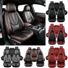 For Toyota 4runner Luxury Faux Leather Seat Covers Front Rear 5-seats Full Set For Toyota 4runner Luxury Faux Leather Seat Covers Front Rear 5-seats Full Set