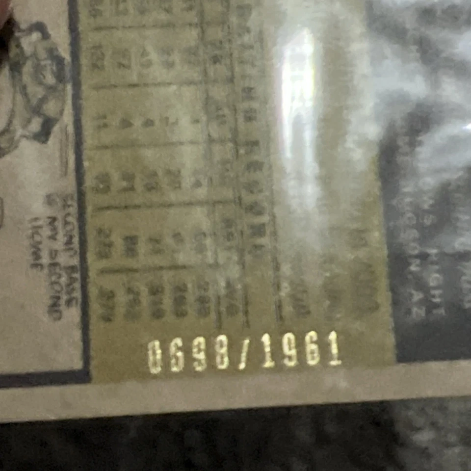 2010 Topps Heritage - Chrome Ian Kinsler #C65 /1961 - Image 3 of 3