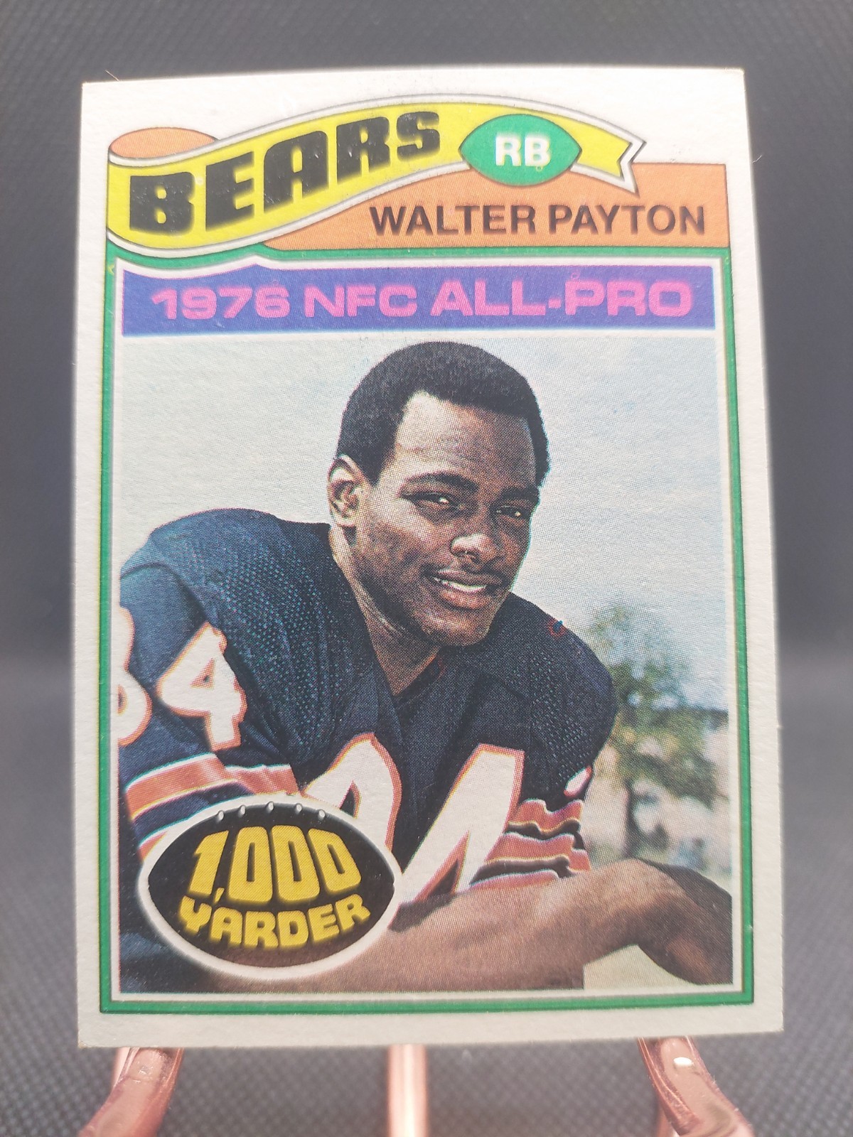 1977 Topps All-Pro Walter Payton 360