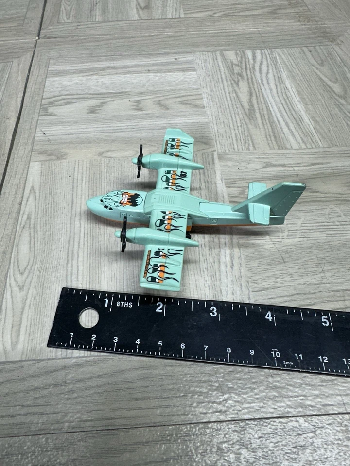 Matchbox 2009 Mattel Diecast Plane Airplane Blaze Buster Forest Ranger (Loose) - Image 2 of 4