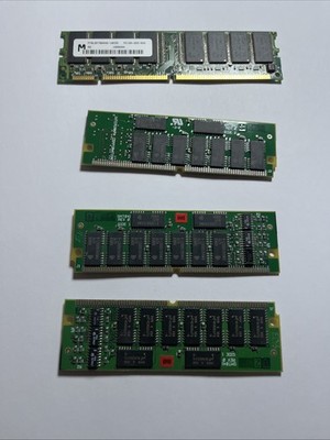 Lot of Vintage RAM Memory Modules   Untested   For Parts / Repair