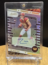 2024 Panini Absolute Luke McCaffrey Commanders Rookie Auto 🔥🔥🔥