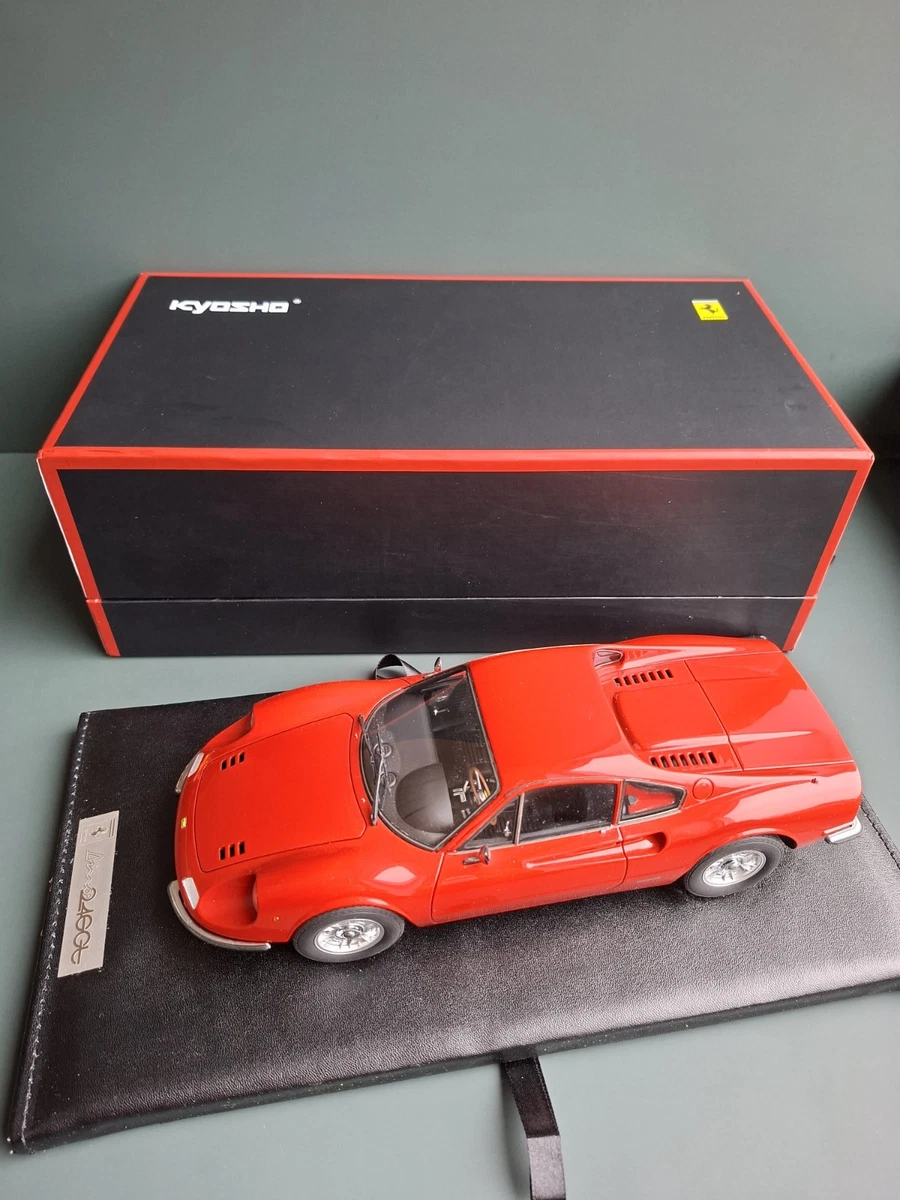Kyosho 1/18 DC21823W Ferrari 512BB Rouge, Miniature Diecast D'occasion