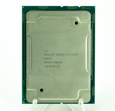 Intel Xeon Platinum 8167M SR3A0 2.00GHz 26 Core 35.75 MB LGA3647 Fair Grade CPU