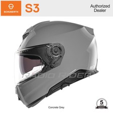 Schuberth S3 Moto Full Face Helmet | Concrete...