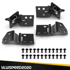 Door Hinge Set Fit For 1967-1972 Chevy Gmc Pickup Blazer Jimmy Suburban 4 Piece