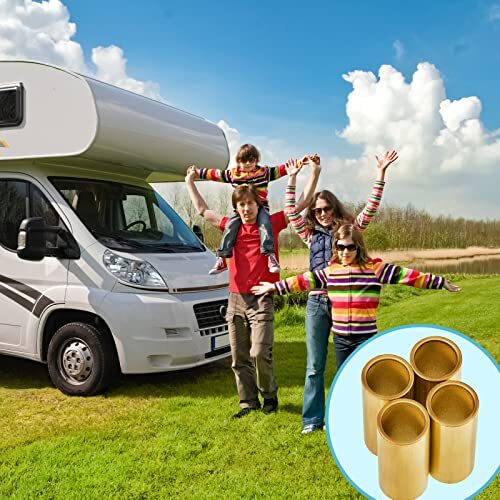 16 Pcs Trailer Leaf Spring Bushing Kit Shackle Bushings Bronze Bushings