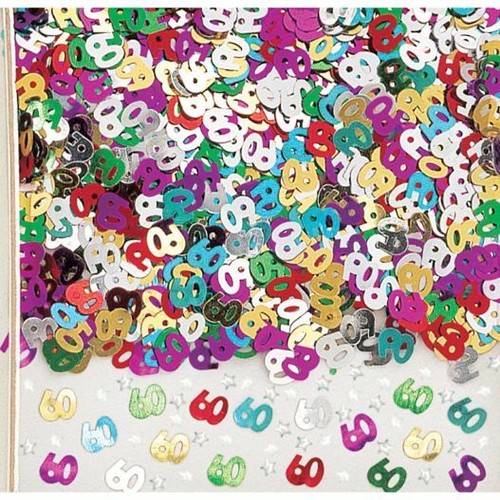 Rainbow Confetti Age Milestone Party Tableware, Decorations, Balloons 18th-80th - Picture 39 of 108