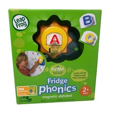 NIB Leap Frog Fridge Phonics Sun Magnetic Alphabet 26 Letters Leapfrog
