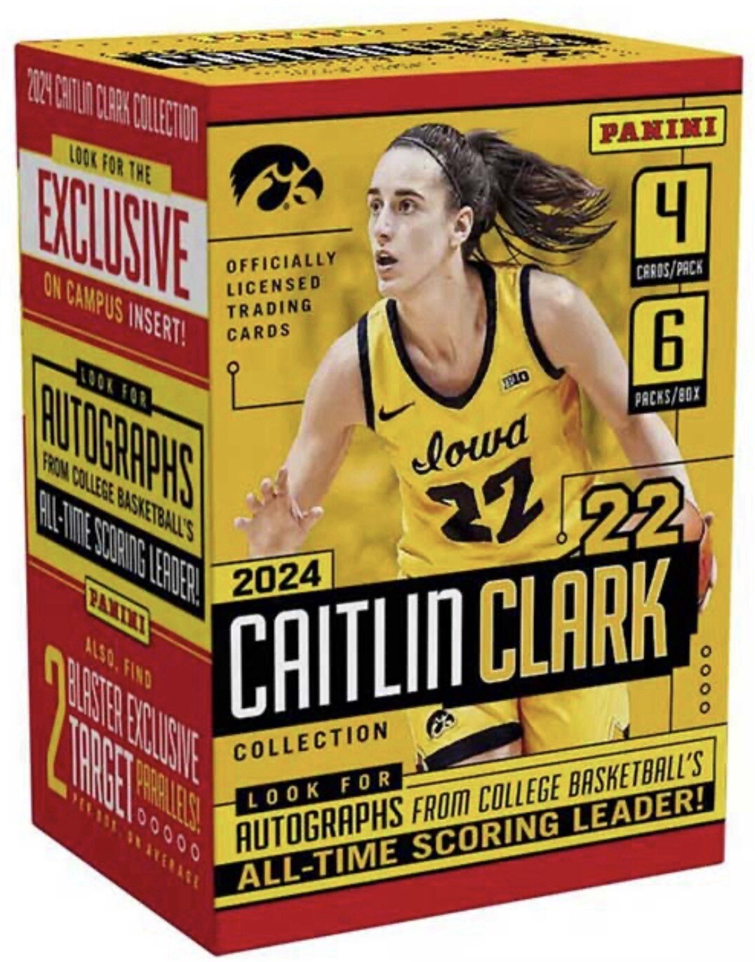 '24 Caitlin Clark Collection You Pick Base, Parallels, Inserts