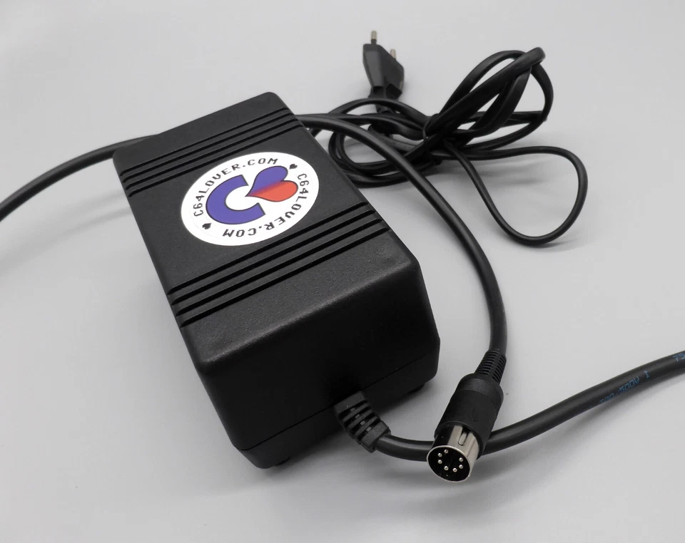 Netzteil für Commodore 64 schwarz .NEU. Power supply for Commodore 64 black. NEW - Bild 3 von 4