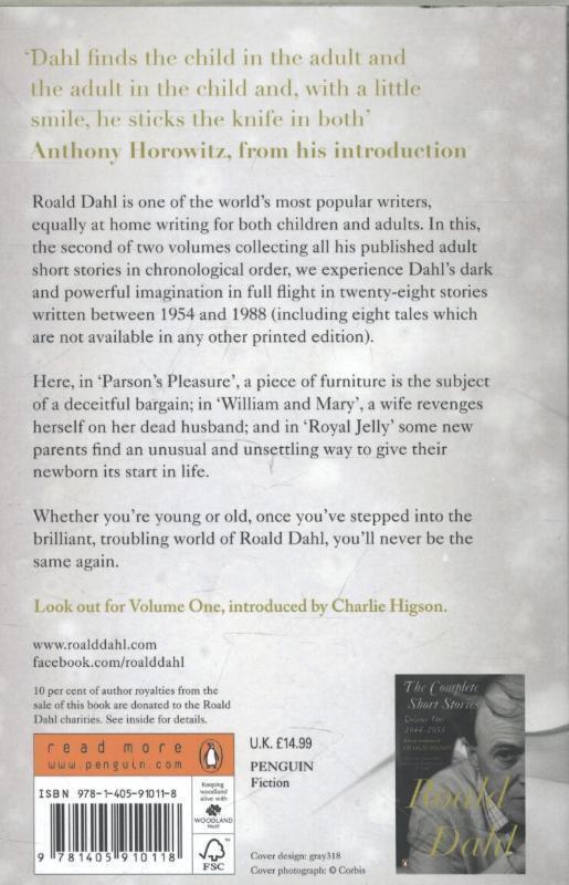 Thumbnail - The Complete Short Stories 2 | Roald Dahl | Taschenbuch | 832 S. |