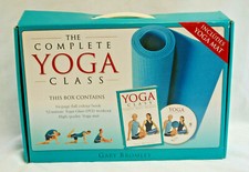 The Complete Yoga Class With DVD, Book & Mat by Gary Bromley   New  T1059