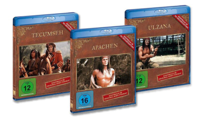 GOJKO MITIC Tecumseh + Apachen + Ulzana 3 BLU-RAY Defa DDR Western Edition