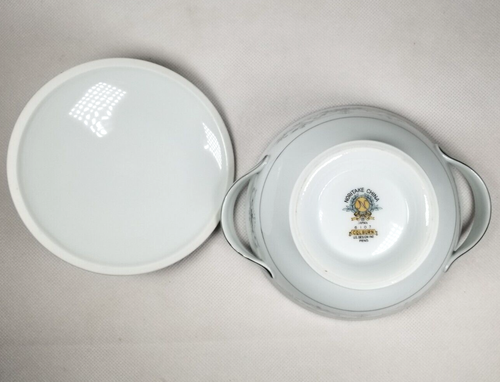 Noritake China Colburn #6107 Serving Dishes, Cups, Tureen, Creamer, Salt Shaker - Picture 48 of 83