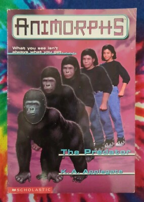 The Predator #5 ANIMORPHS (K.A. Applegate, 1996) Paperback Book ...