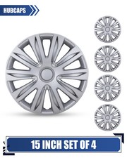 15 4pcs Wheel Covers Snap On Hubcaps Fit R15 Tire Toyota Corolla Camry Nissan