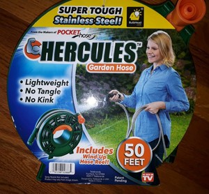 hercules stainless steel garden hose with reel