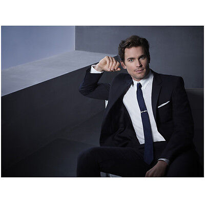 White Collar Matt Bomer as Neal Caffrey Walking Holding Coffee 8 x 10 inch  photo