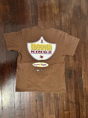 Supreme UGK Super Tight Tee Brown SS24 New In Hand Size Medium Box Logo Pimp C