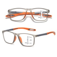 TR90 Men Anti-blue Light Square Reading Glasses Sport Lightweight Glasses Reader