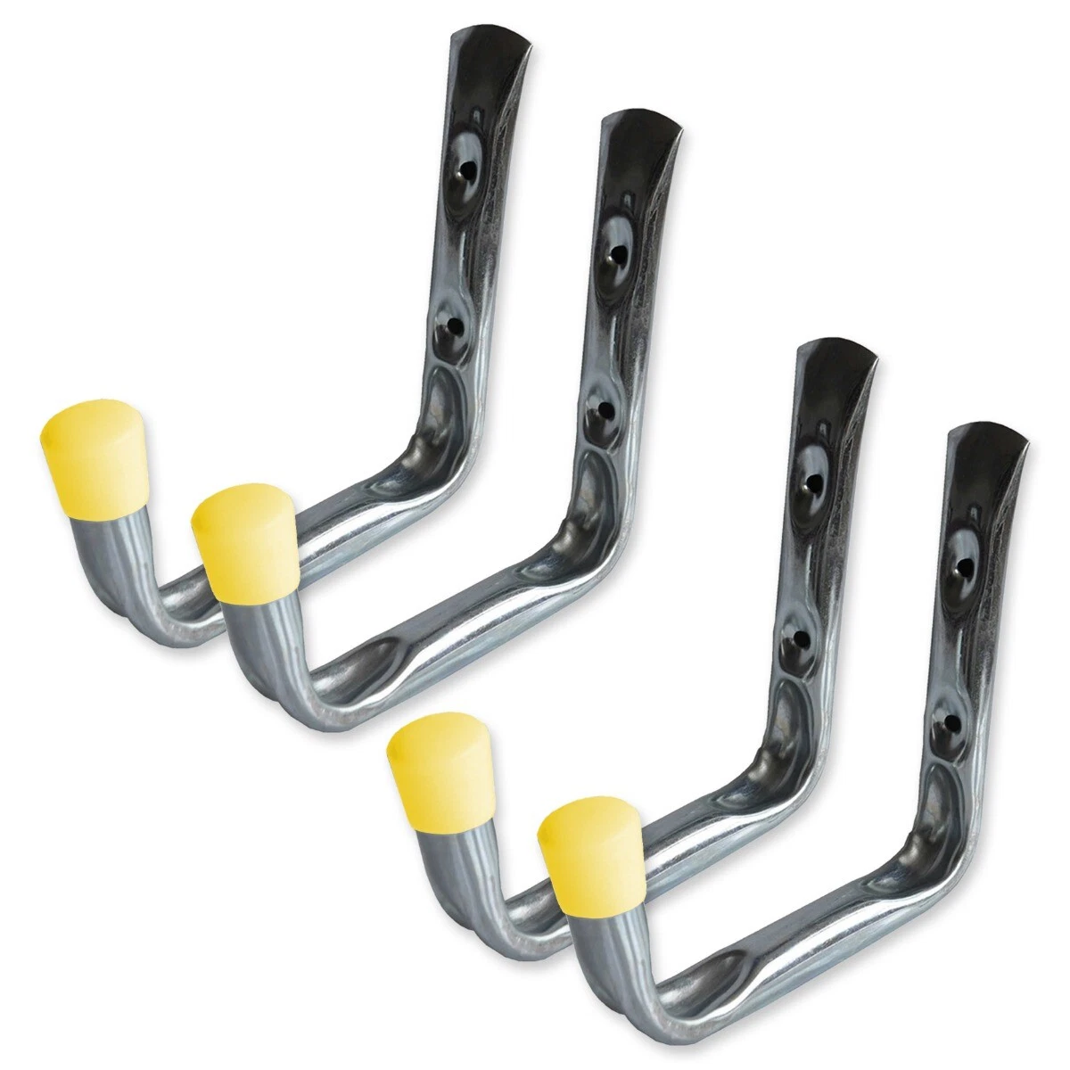 4x JUMBO LADDER HOOKS Heavy Duty Tool Equipment Garage Wall