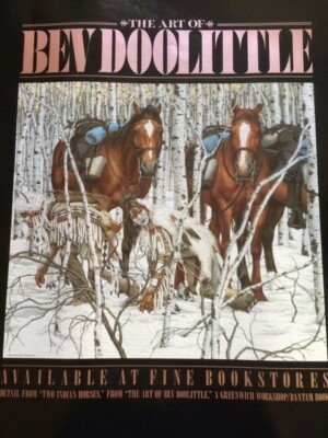 THE ART OF BEV DOOLITTLE: PROMOTIONAL POSTER | eBay