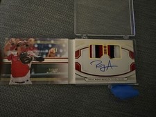 2022 National Treasures Riley Adams Dual Memorabilia Signatures Booklet 49/99